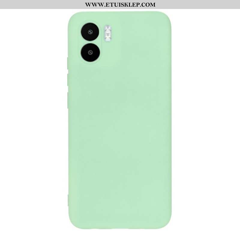 Etui do Xiaomi Redmi A1 z Łańcuch Płynny Silikon W Paski